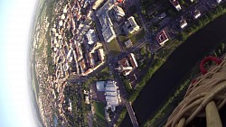 Obrázek z trasy Přelet balónem z Pardubic do Starkoče