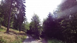 Obrázek z trasy Na kole z Velké Úpy přes Pec, Janovy Boudy a Spálený Mlýn zpět do Velké Úpy