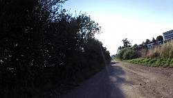 Obrázok z trasy Cyklistický okruh Mikulov - Ottenthal: "Mikulov z druhej strany hranice"