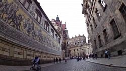 Picture from track A walk around the historic center of Dresden