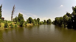 Picture from track A boat trip on Arnost of Pardubice, from Pardubice to Kunětice