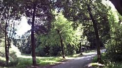 Bilder aus der Strecke Česká Kanada-aus Nová Bystřice zur Burg Landštejn