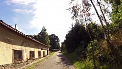 Obrázek z trasy Českou Kanadou z Nové Bystřice na hrad Landštejn