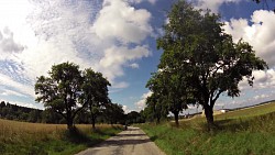 Bilder aus der Strecke Česká Kanada-aus Nová Bystřice zur Burg Landštejn