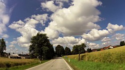 Bilder aus der Strecke Česká Kanada-aus Nová Bystřice zur Burg Landštejn