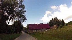 Obrázek z trasy Českou Kanadou z Nové Bystřice na hrad Landštejn