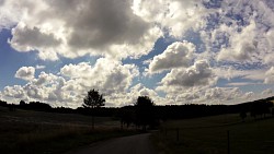 Bilder aus der Strecke Česká Kanada-aus Nová Bystřice zur Burg Landštejn