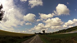 Bilder aus der Strecke Česká Kanada-aus Nová Bystřice zur Burg Landštejn