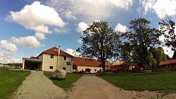 Obrázek z trasy Českou Kanadou z Nové Bystřice na hrad Landštejn