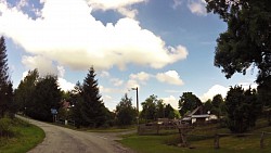 Bilder aus der Strecke Česká Kanada-aus Nová Bystřice zur Burg Landštejn