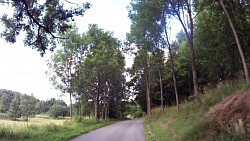 Bilder aus der Strecke Česká Kanada-aus Nová Bystřice zur Burg Landštejn