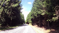 Bilder aus der Strecke Česká Kanada-aus Nová Bystřice zur Burg Landštejn