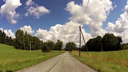 Bilder aus der Strecke Von Nová Bystřice aus zum nördlichsten Punkt Österreichs