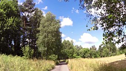 Bilder aus der Strecke Von Nová Bystřice aus zum nördlichsten Punkt Österreichs