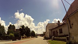 Picture from track From Nová Bystřice to the northernmost point of Austria