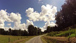 Bilder aus der Strecke Von Nová Bystřice aus zum nördlichsten Punkt Österreichs