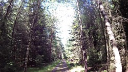 Picture from track From Nová Bystřice to the northernmost point of Austria