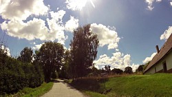 Bilder aus der Strecke Von Nová Bystřice aus zum nördlichsten Punkt Österreichs