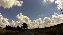 Bilder aus der Strecke Von Nová Bystřice aus zum nördlichsten Punkt Österreichs