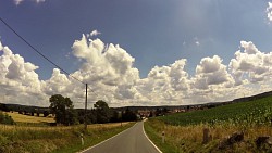 Bilder aus der Strecke Von Nová Bystřice aus zum nördlichsten Punkt Österreichs