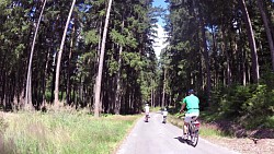 Bilder aus der Strecke Von Nová Bystřice aus zum nördlichsten Punkt Österreichs