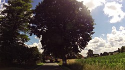 Bilder aus der Strecke Von Nová Bystřice aus zum nördlichsten Punkt Österreichs