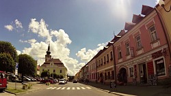 Bilder aus der Strecke Von Nová Bystřice aus zum nördlichsten Punkt Österreichs