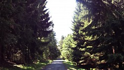 Bilder aus der Strecke Von Nová Bystřice aus zum nördlichsten Punkt Österreichs