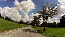 Bilder aus der Strecke Von Nová Bystřice aus zum nördlichsten Punkt Österreichs