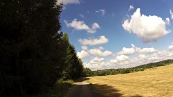 Bilder aus der Strecke Von Nová Bystřice aus zum nördlichsten Punkt Österreichs