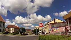 Bilder aus der Strecke Von Nová Bystřice aus zum nördlichsten Punkt Österreichs