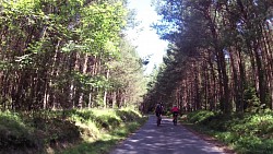 Bilder aus der Strecke Von Nová Bystřice aus zum nördlichsten Punkt Österreichs