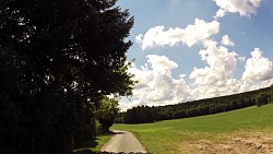 Bilder aus der Strecke Von Nová Bystřice aus zum nördlichsten Punkt Österreichs