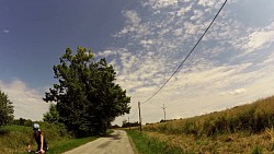 Obrázek z trasy Slavonice - na kole za historií ze Slavonic do Slavonic.