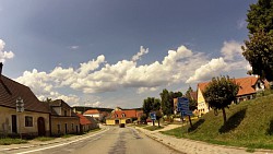 Obrázek z trasy Slavonice - na kole za historií ze Slavonic do Slavonic.