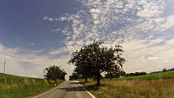 Obrázek z trasy Slavonice - na kole za historií ze Slavonic do Slavonic.