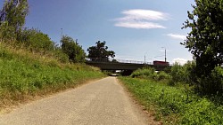 Obrázek z trasy Po pravém břehu Vltavy z Hluboké nad Vltavou do Českých Budějovic