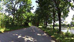 Obrázek z trasy Po pravém břehu Vltavy z Hluboké nad Vltavou do Českých Budějovic
