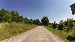 Obrázek z trasy Po pravém břehu Vltavy z Hluboké nad Vltavou do Českých Budějovic