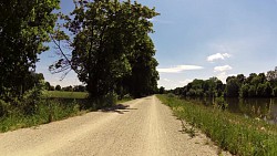 Obrázek z trasy Po pravém břehu Vltavy z Hluboké nad Vltavou do Českých Budějovic