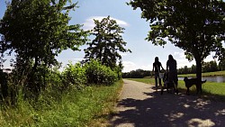 Obrázek z trasy Po pravém břehu Vltavy z Hluboké nad Vltavou do Českých Budějovic