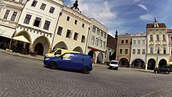 Imagen de ruta Video del paseo por el centro de la ciudad České Budějovice