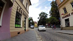 Imagen de ruta Video del paseo por el centro de la ciudad České Budějovice