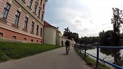 Imagen de ruta Video del paseo por el centro de la ciudad České Budějovice