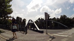 Imagen de ruta Video del paseo por el centro de la ciudad České Budějovice