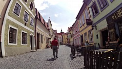 Imagen de ruta Video del paseo por el centro de la ciudad České Budějovice