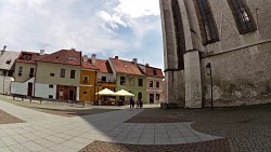 Bilder aus der Strecke Videospaziergang rund um das České Budějovice-Stadtzentrum