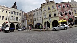 Bilder aus der Strecke Videospaziergang rund um das České Budějovice-Stadtzentrum