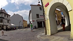 Bilder aus der Strecke Videospaziergang rund um das České Budějovice-Stadtzentrum