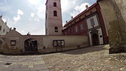 Imagen de ruta Video del paseo por el centro de la ciudad České Budějovice